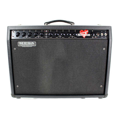Mesa/Boogie Heartbreaker User manual