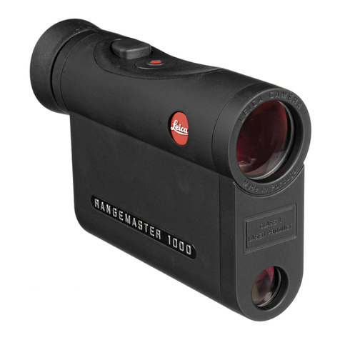 Leica Rangemaster CRF 1000 User manual Leica Rangemaster CRF 1000 User manual