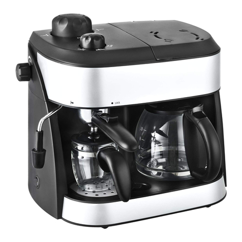 Kalorik Espresso maker operating instructions