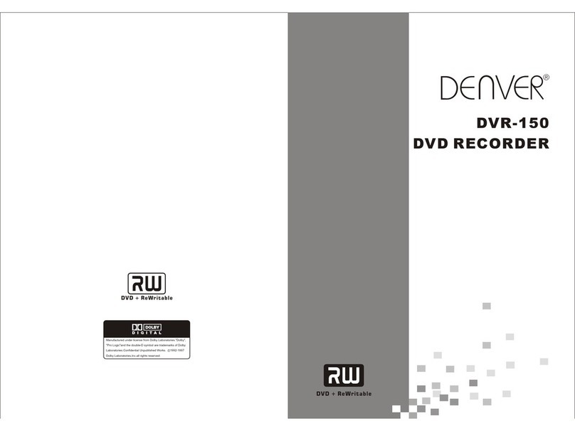Denver DVR-150 User manual