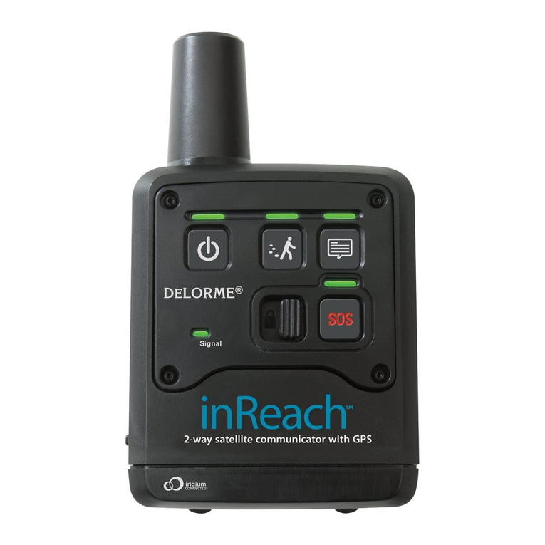DeLorme inReach User manual DeLorme inReach User manual