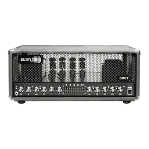Sunn 300T User manual