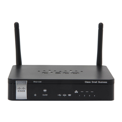 Cisco Small Business RV215W User manual Cisco Small Business RV215W User manual
