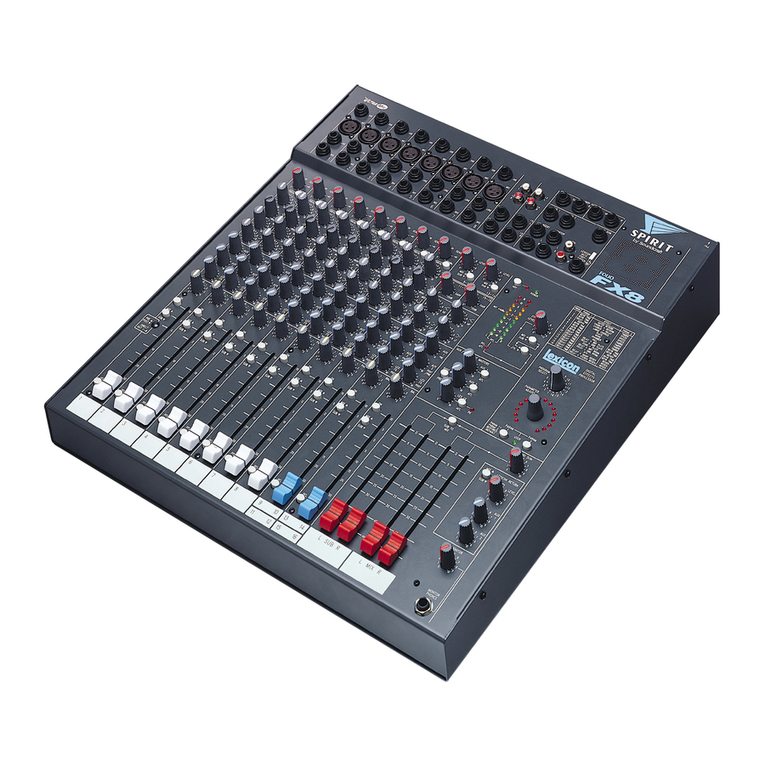 SoundCraft Spirit Folio FX8 user guide