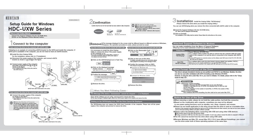 I-O DATA HDC-UXW Setup guide