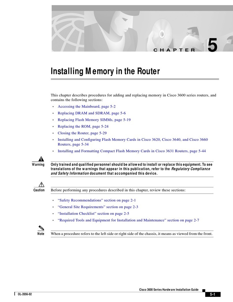 Cisco 3600 Series User manual Cisco 3600 Series User manual