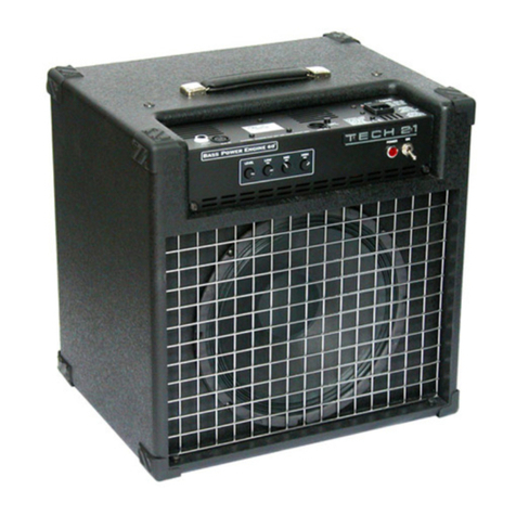 tech21 Bass Power Engine 60 User manual