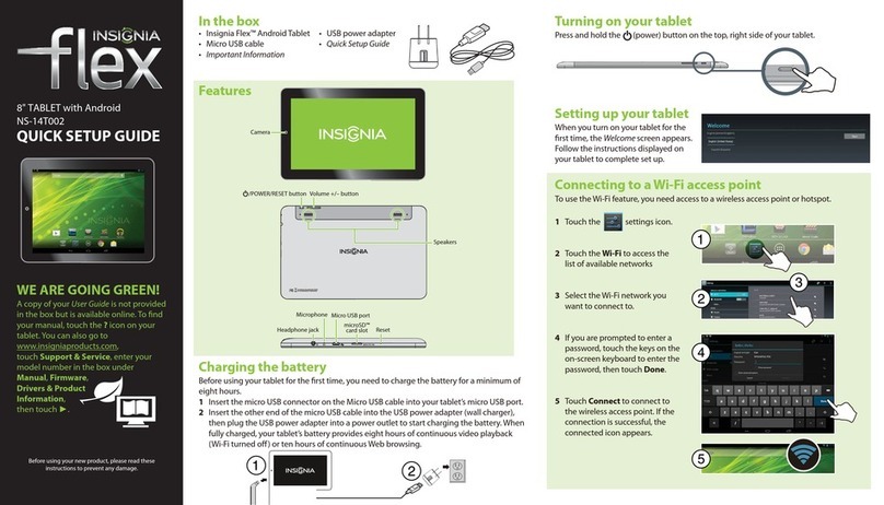 Insignia FLEX NS-14T002 User manual