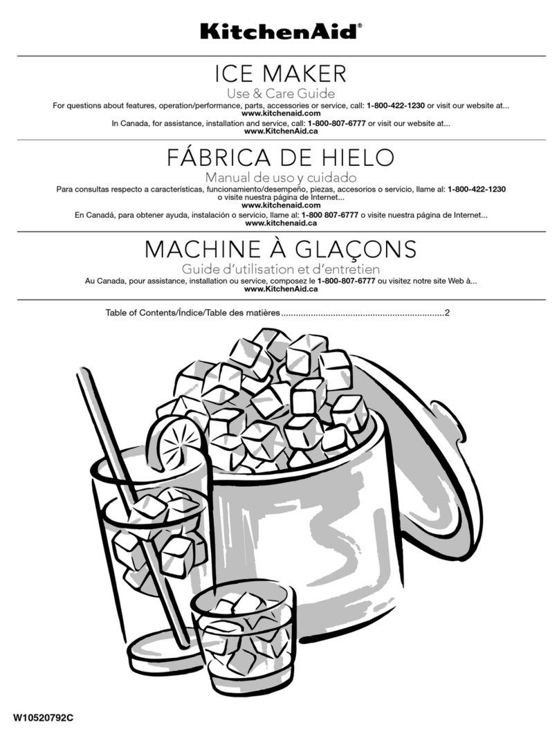 KitchenAid W10520792C User manual