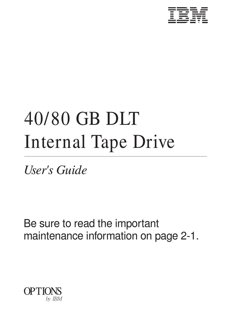 IBM 40/80 GB DLT user guide