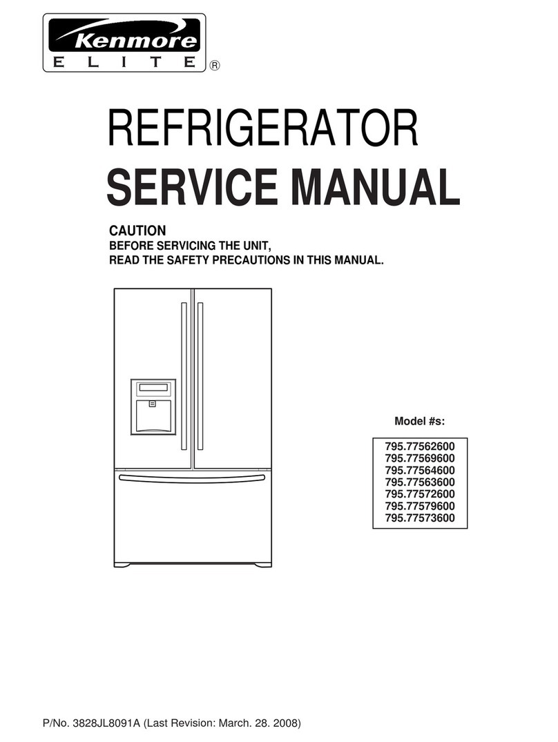 Kenmore 795.77562600 Service manual