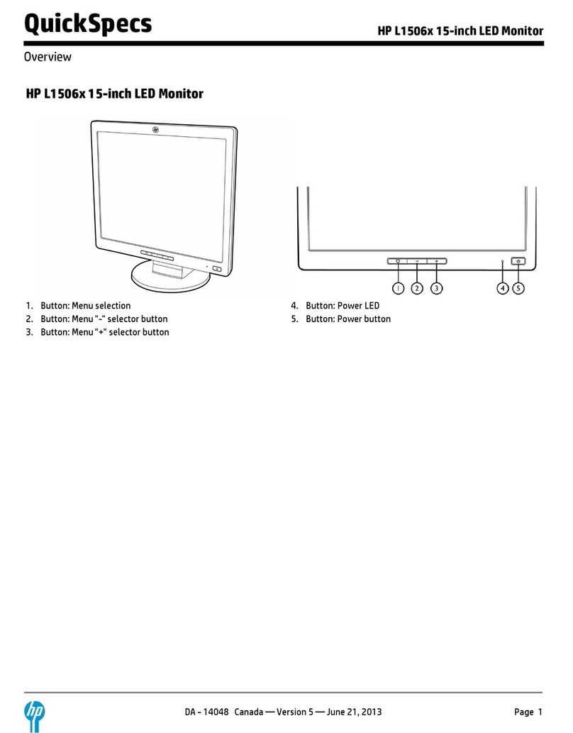 HP Compaq L1506x User manual