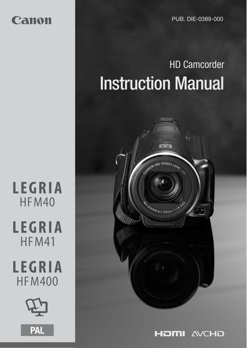 Canon LEGRIA HFM40 instruction manual