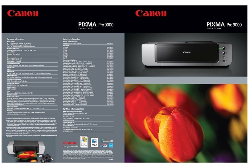 Canon PIXMA Pro9000 Mark II Series User manual