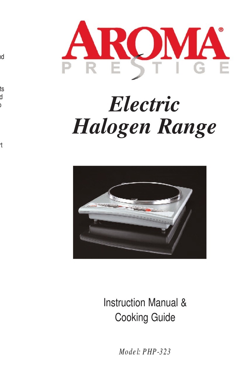 Aroma Prestige PHP-323 Instruction manual & cooking guide
