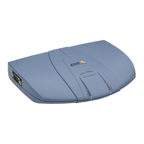 Axis 5600+ User manual