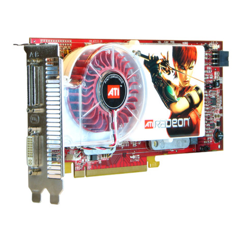 ATI Technologies X1900 - Radeon XTX 512 MB PCIE Video Card Installation and setup user's guide