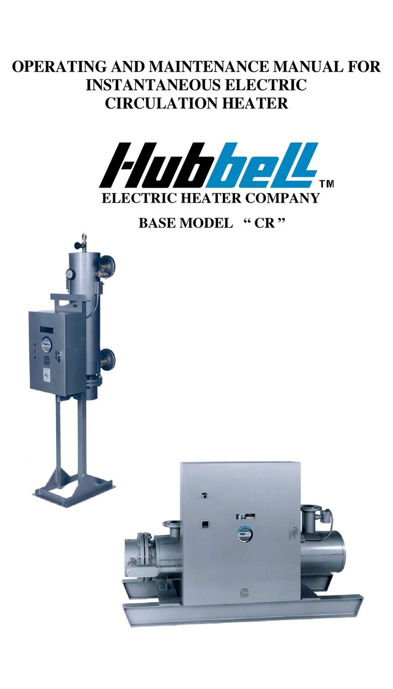 Hubbell CR Operating instructions