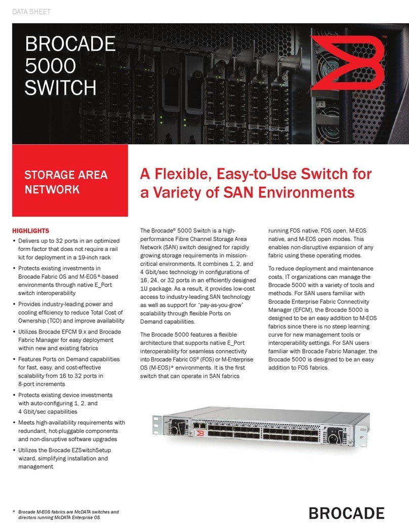 Brocade Communications Systems Brocade 5000 User manual