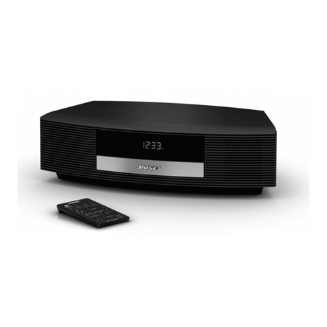 Bose WAVE RADIO III User manual