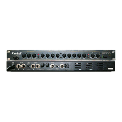 Marshall Amplification MGP 9001 Handbook