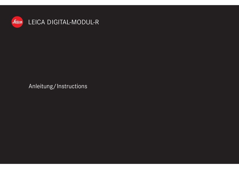 Leica Digital-Modul R User manual