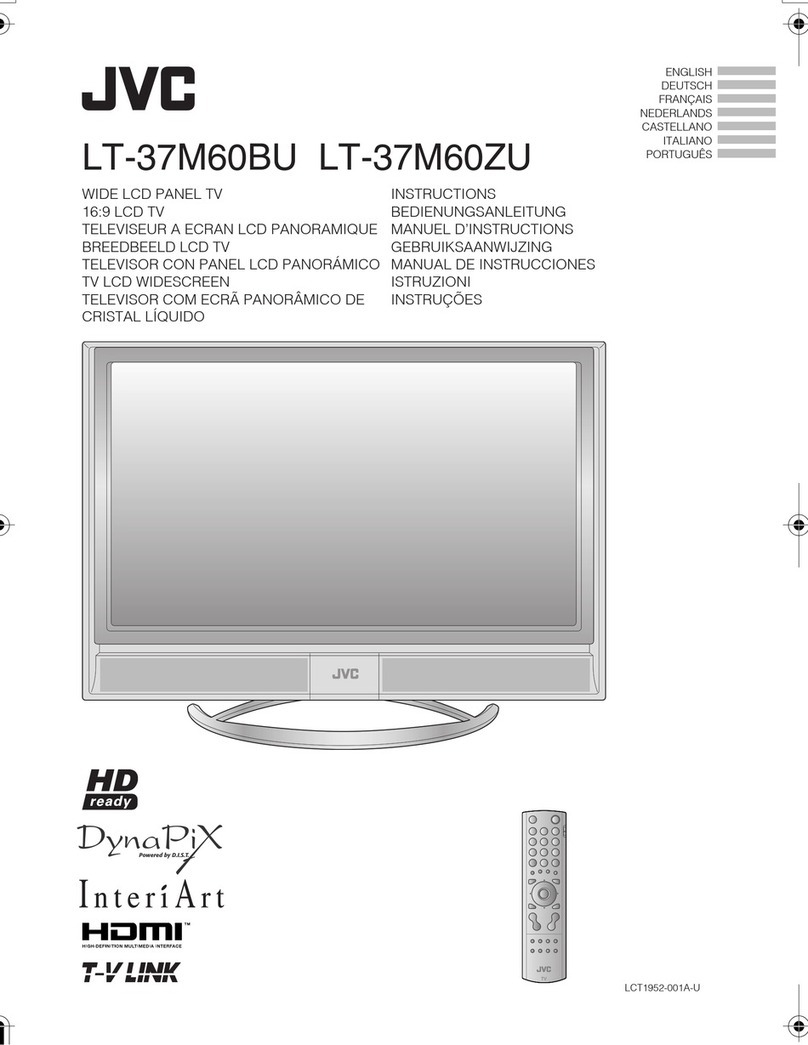 JVC LT-37M60BU User manual