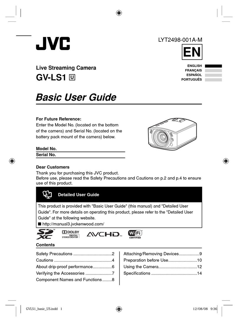 JVC GV-LS1 U User manual
