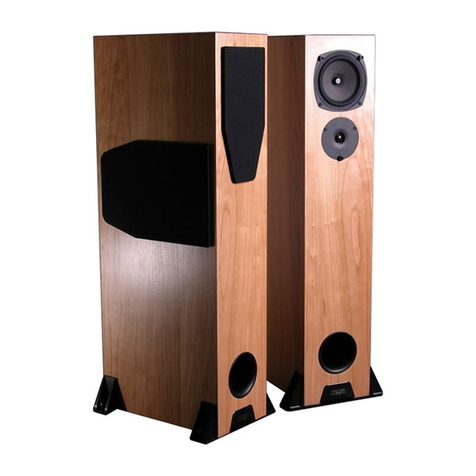Rega R5 Loudspeaker owner's manual