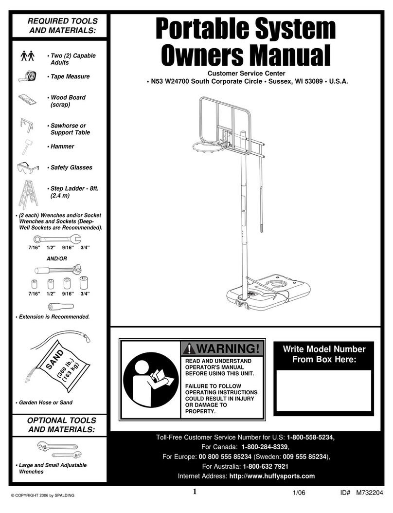 Huffy HKS 8 User manual