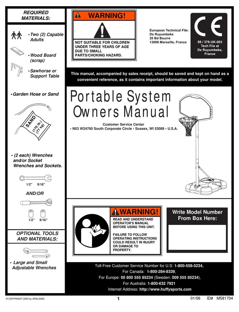 Huffy M581704 User manual