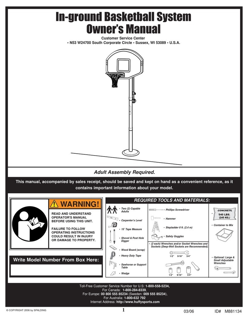 Huffy 1000MXP owner's manual