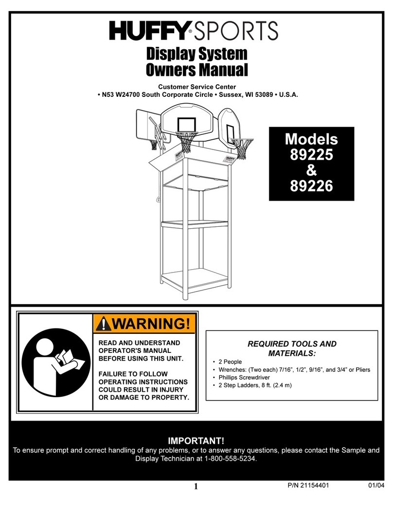 Huffy 89225 owner's manual