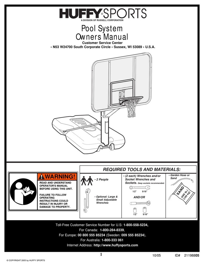 Huffy 540D User manual