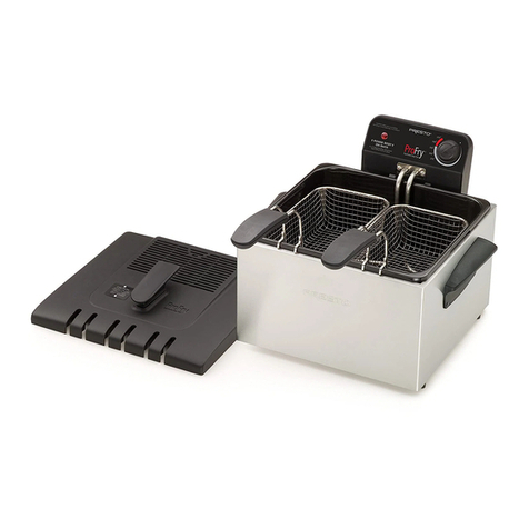 Presto Digital ProFry immersion element deep fryer User manual