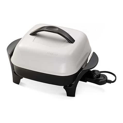 Presto Electric Skillet User manual