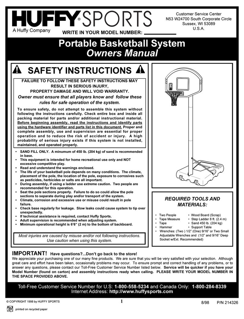 Huffy NETWORK PACK KA-DV300 owner's manual