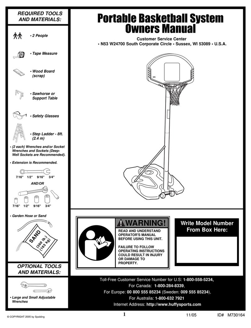Huffy M730164 owner's manual
