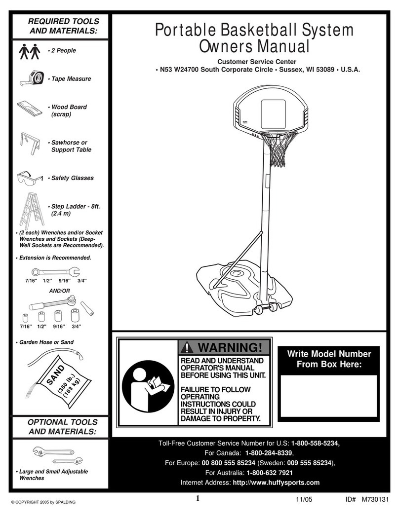 Huffy M730131 owner's manual