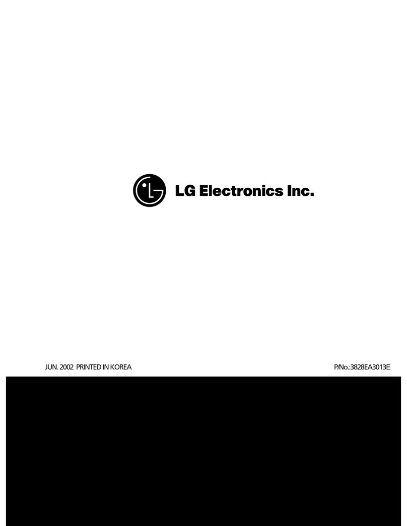 LG WF-T10(~3)0(~2 User manual