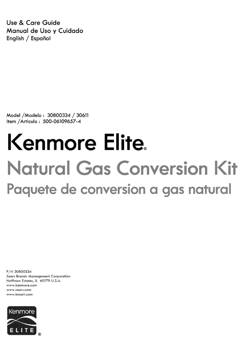 Kenmore 30800334/30611 Use & care guide