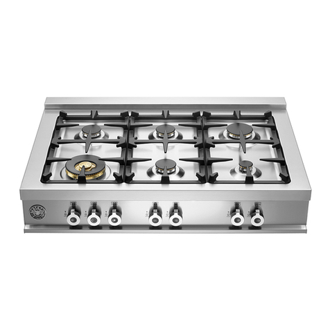 Bertazzoni CB36500X Installation, service and user instructions Bertazzoni CB36500X Installation, service and user instructions