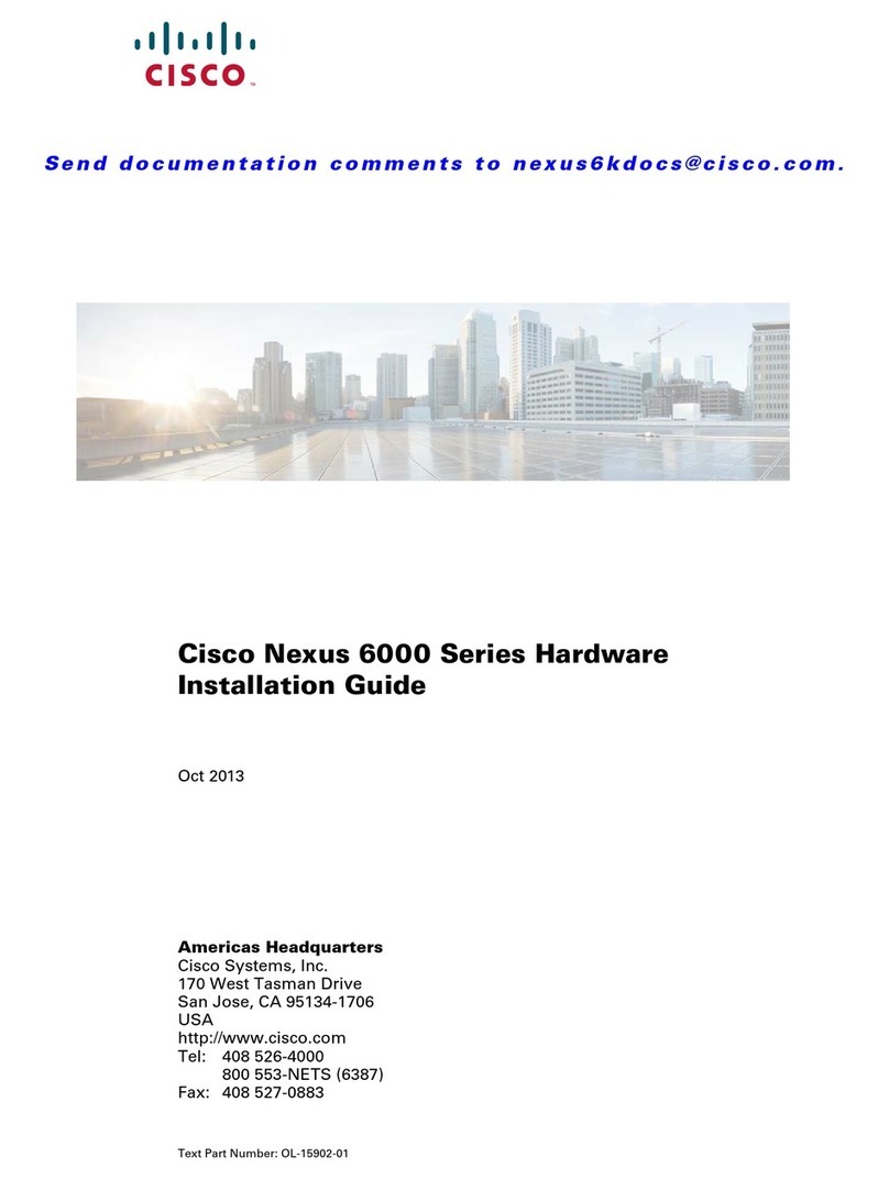 Cisco Nexus 6000 User manual