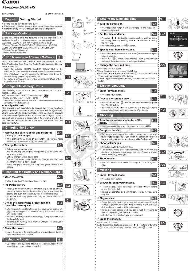Canon PowerShot SX50 HS User manual