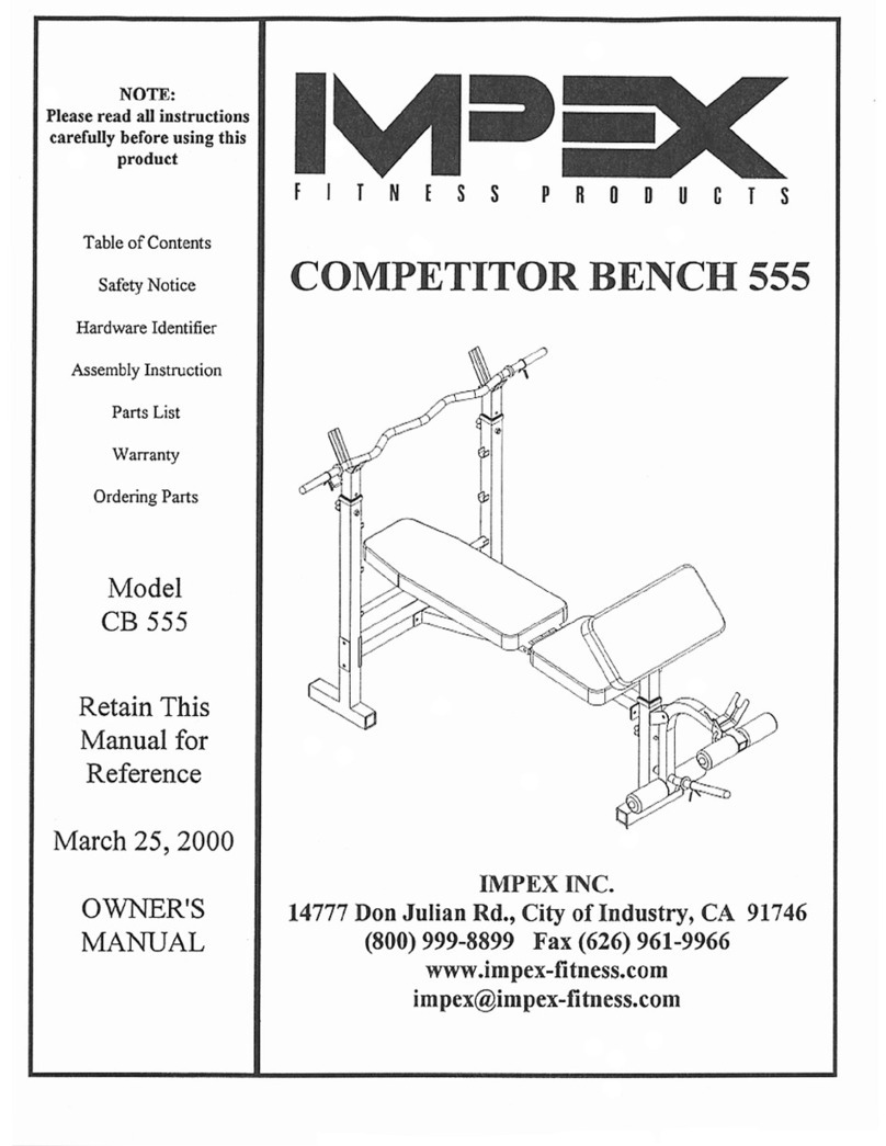 Impex CB 555 User manual Impex CB 555 User manual