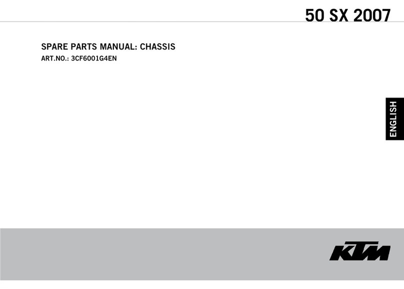 KTM 3CF6001G4EN User manual KTM 3CF6001G4EN User manual