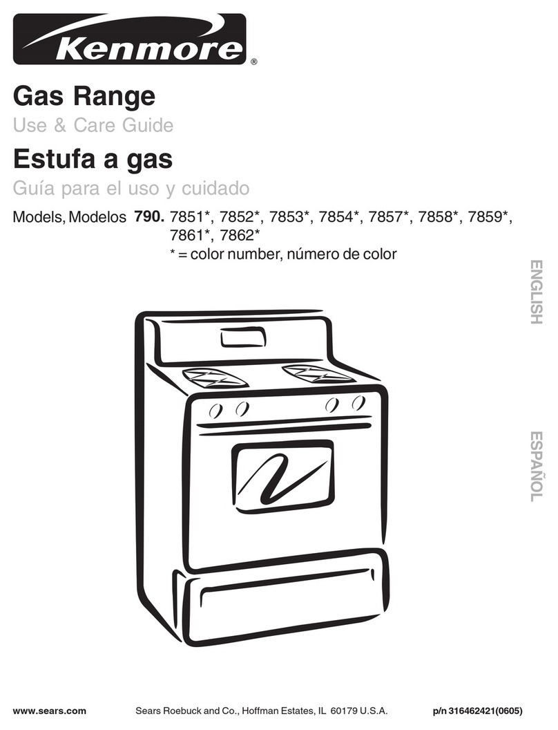 Kenmore 790.7851 Series Use & care guide