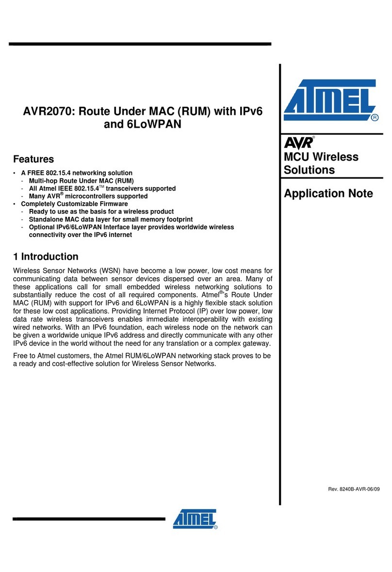 Atmel AVR2070 Application note