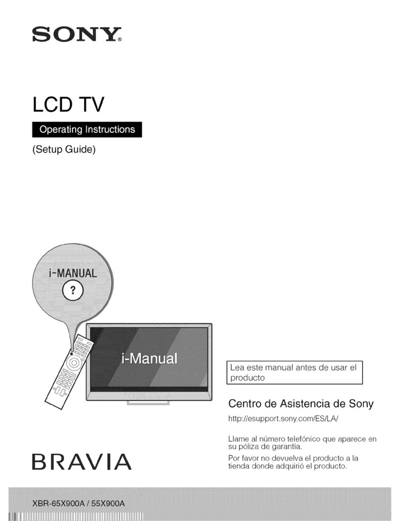 Sony XBR-55X900A User manual