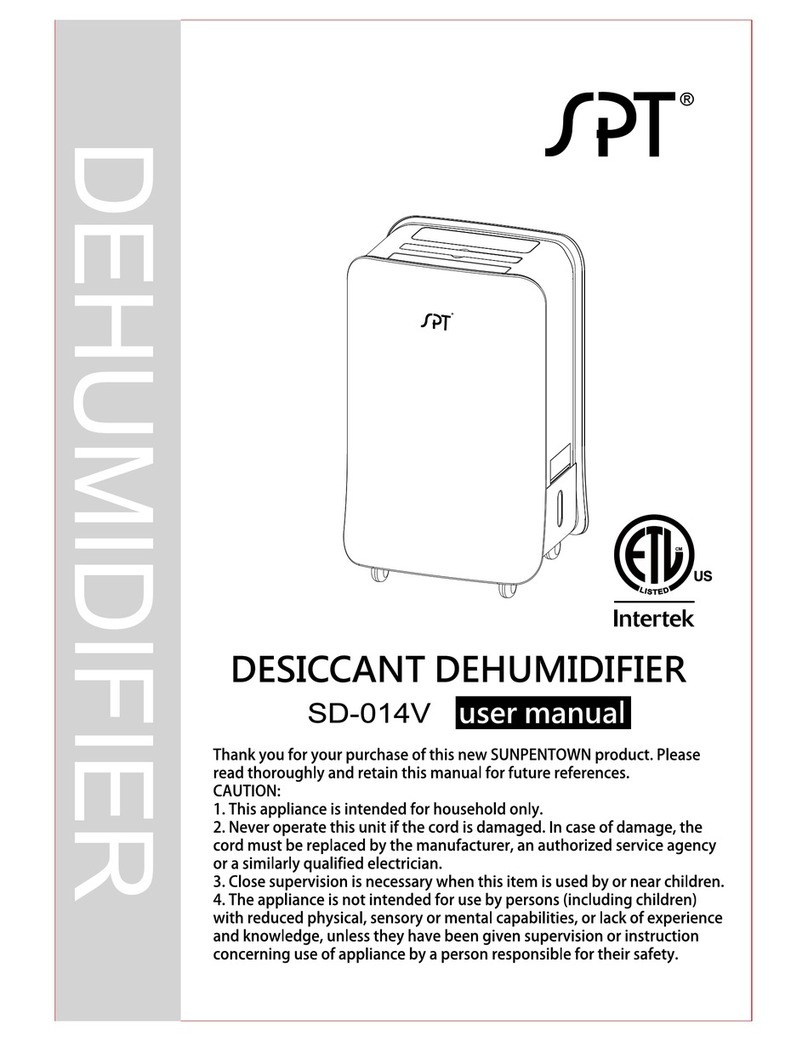 SPT SD-014V User manual